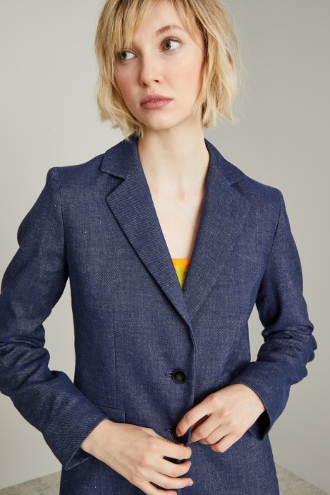 Blazer misto lino