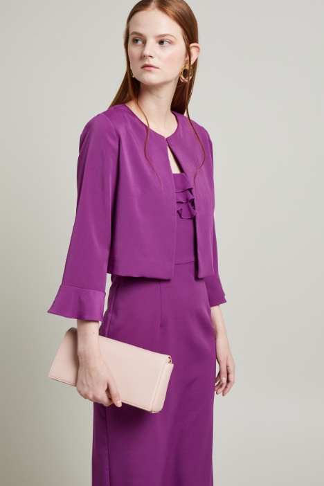 Completo giacca e abito in faille