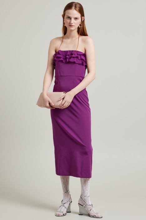 Completo giacca e abito in faille