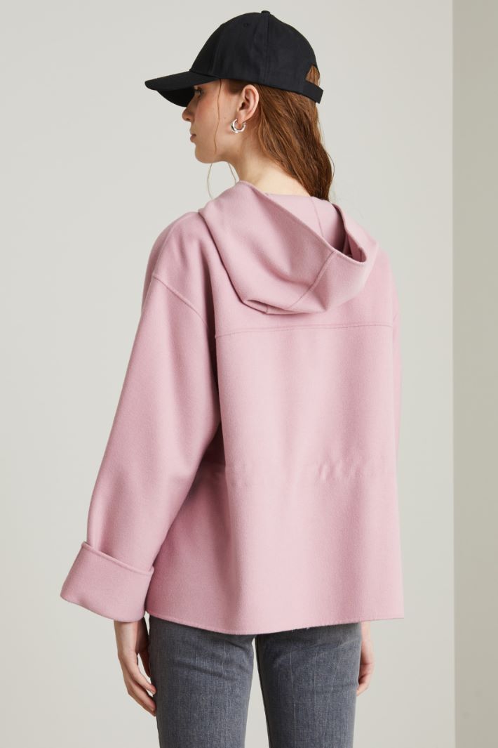 Cappotto in panno con coulisse Intrend - 4