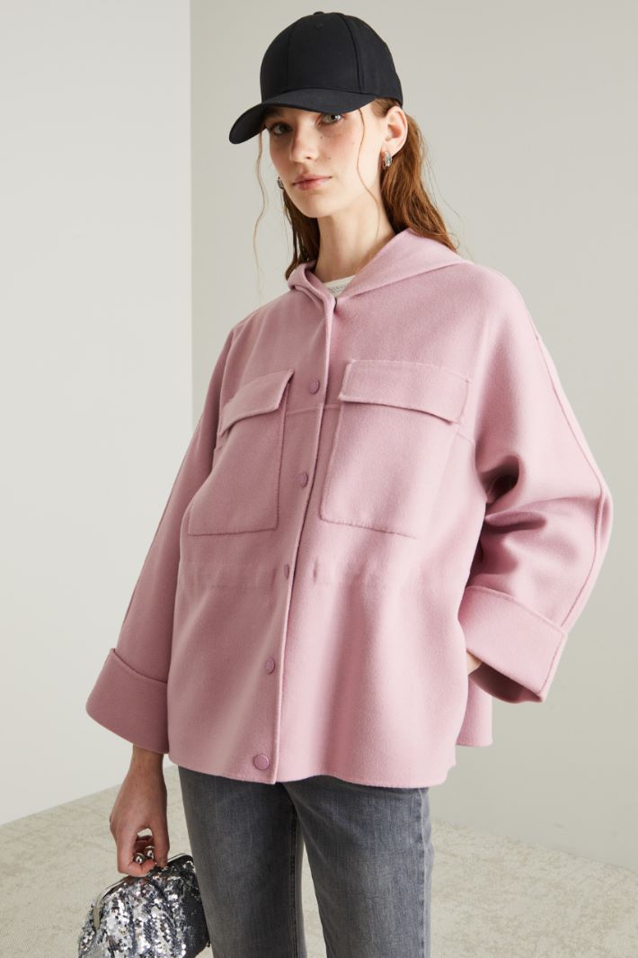 Cappotto in panno con coulisse Intrend - 2