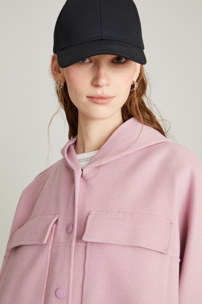 Cappotto in panno con coulisse Intrend - 3