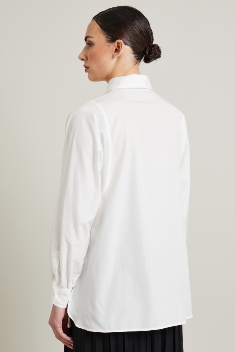 Camicia in popeline di cotone