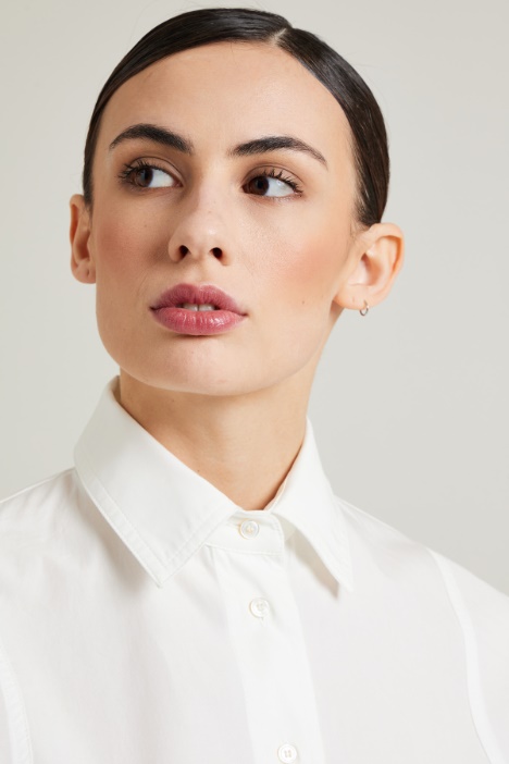 Camicia in popeline di cotone