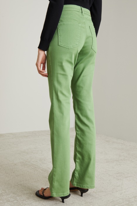 Pantaloni flare in drill  Intrend - 2