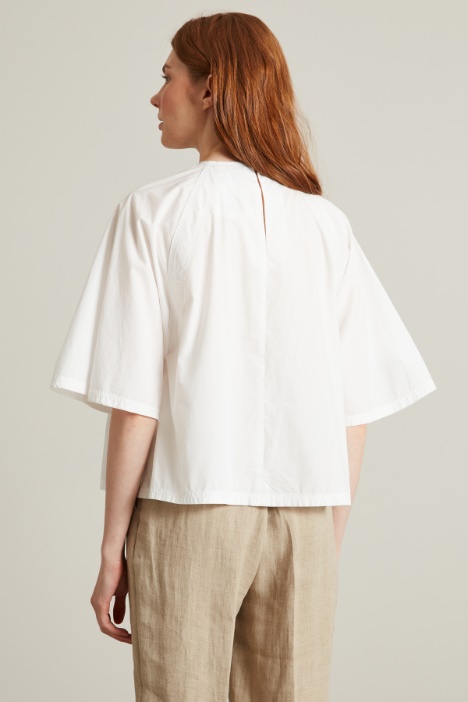 Blusa de popelina