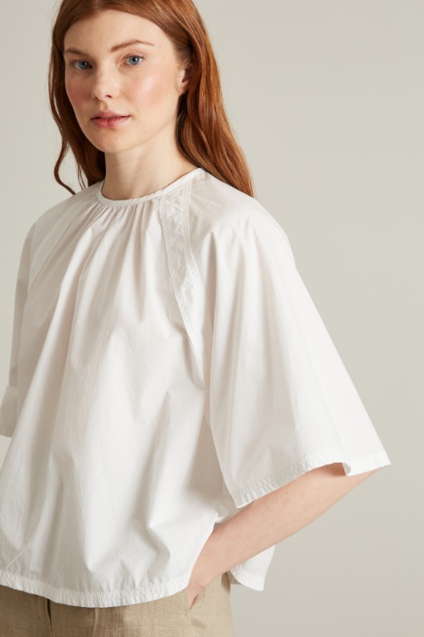 Blusa de popelina