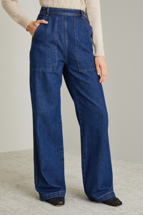 Jeans morbidi in denim