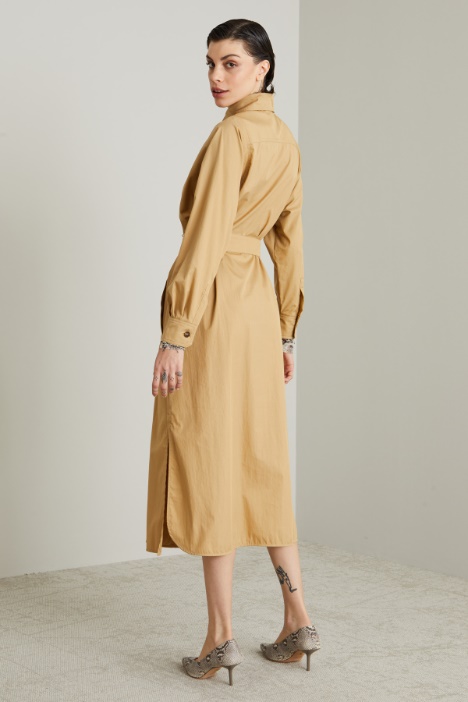 Chemisier in twill antigoccia