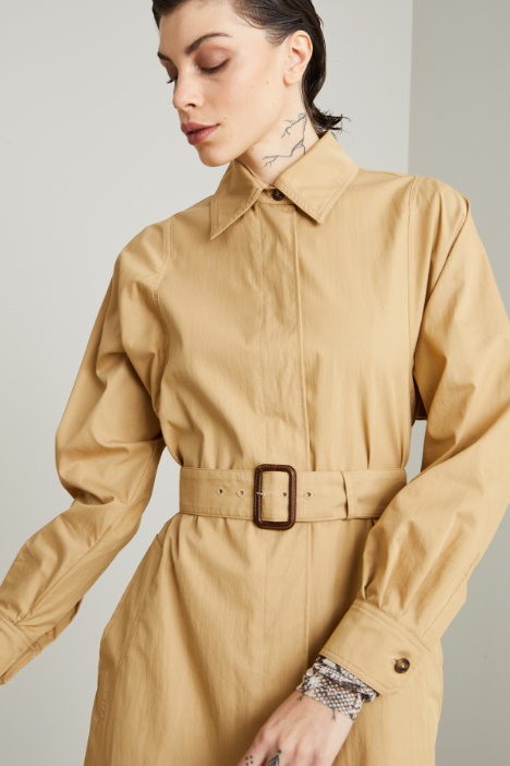 Chemisier in twill antigoccia