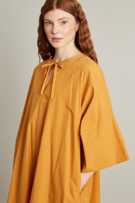 Abito a tunica in popeline