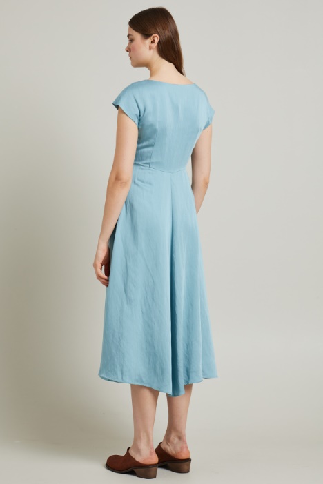 Abito di viscosa e lino