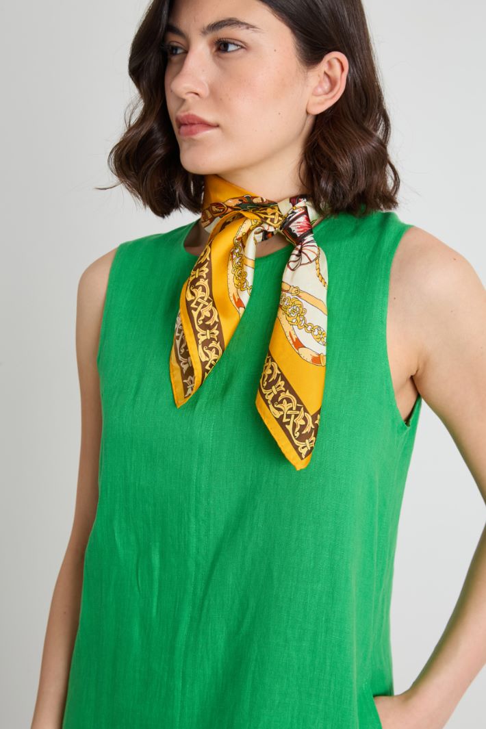 Foulard in twill a fantasia