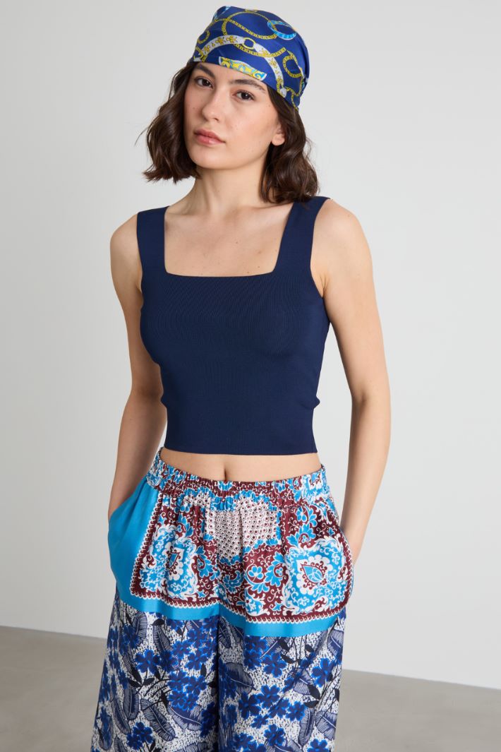 Foulard in twill a fantasia