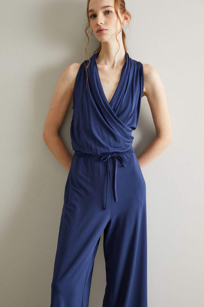 Viscose jersey jumpsuit Intrend - 4