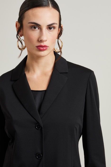 Blazer in jersey