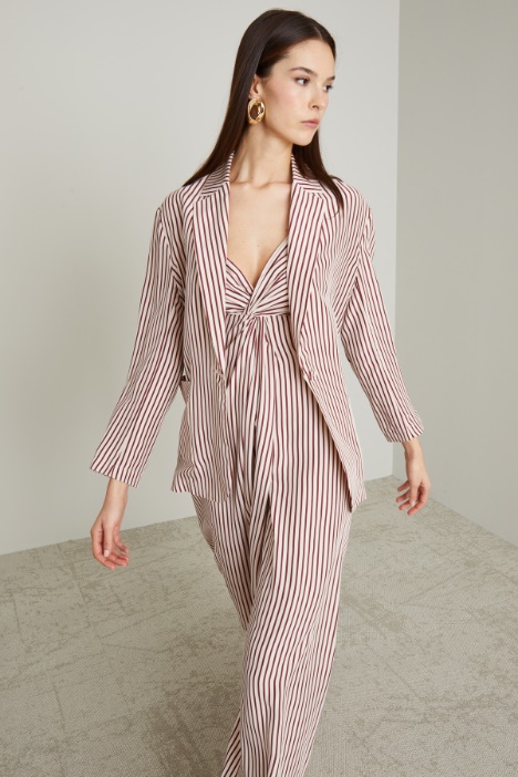 Blazer fluido efecto lavado