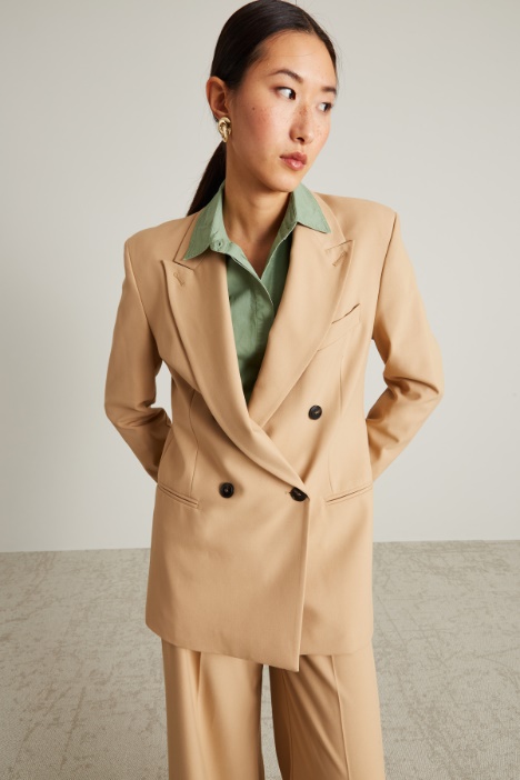 Blazer doppiopetto in levantina