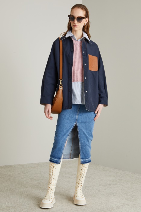 Giacca a camicia reversibile Intrend