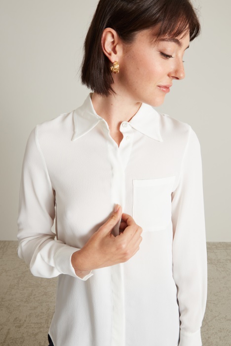 Camicia in seta