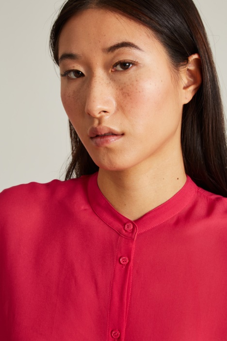 Camicia in georgette