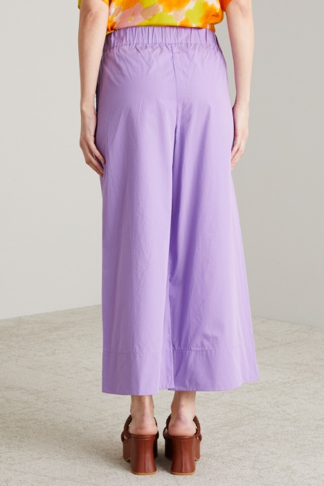 Cotton-poplin trousers Intrend - 3