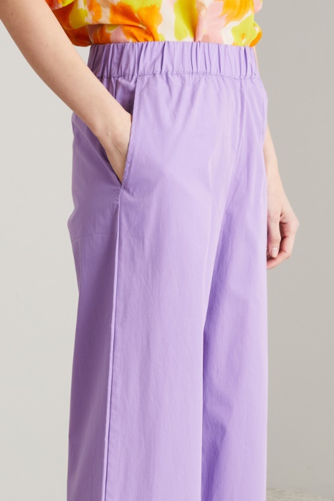 Cotton-poplin trousers Intrend - 2