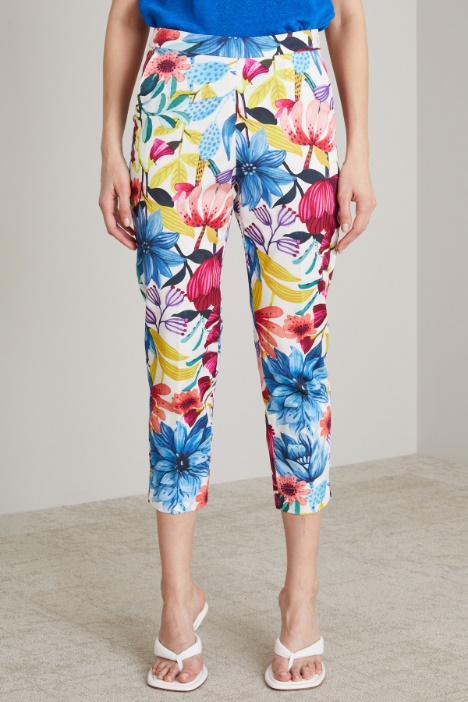 Pantaloni in gabardina