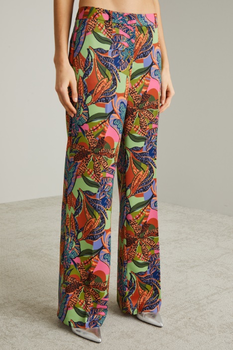Pantaloni in enver satin Intrend - 2