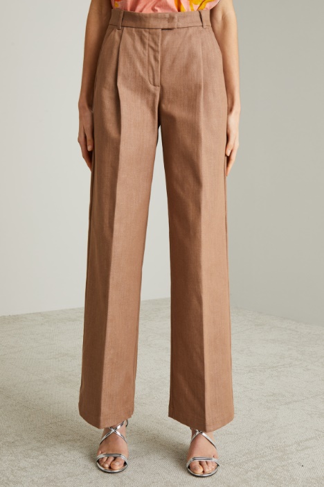 Pantaloni con pinces