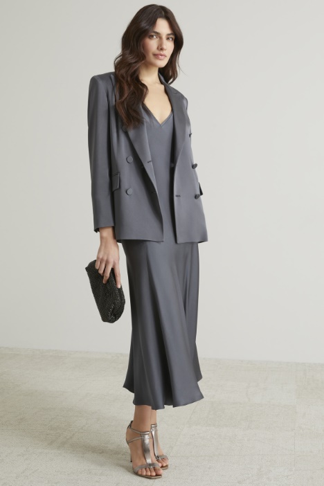 Slip dress in enver satin Intrend - 3