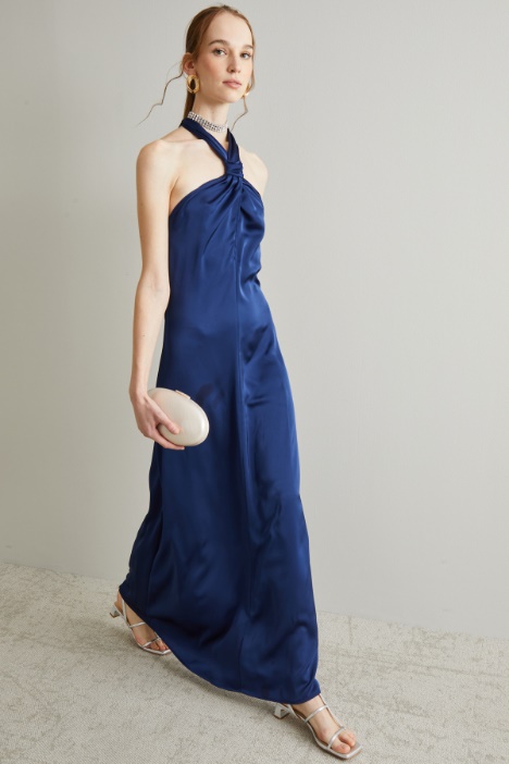 Abito scollo all'americana