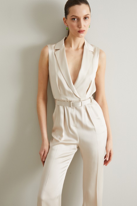 Tuta in envers satin