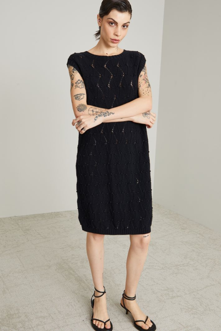 Sleeveless knit dress Intrend - 3