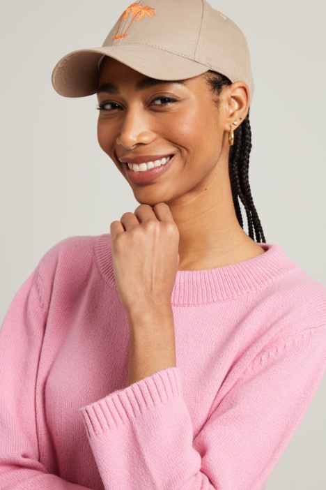 Maglia in cotone con coulisse