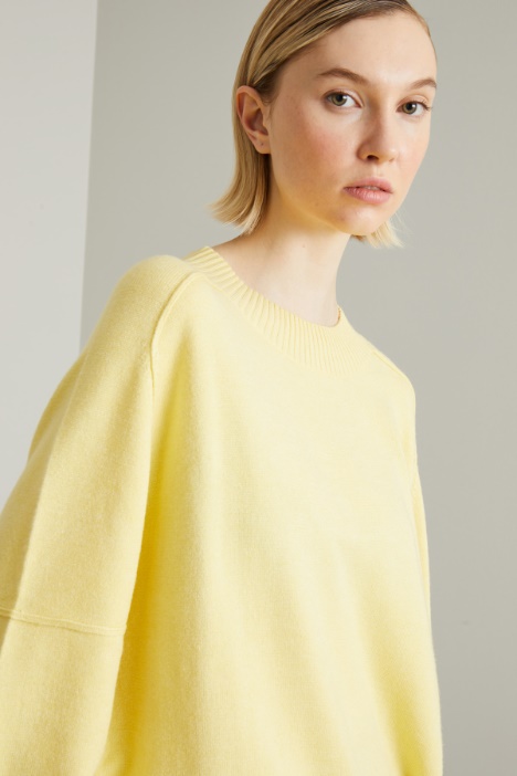 Maglia over in viscosa