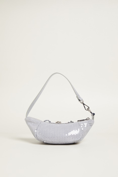 Mini borsa con fiori ricamati