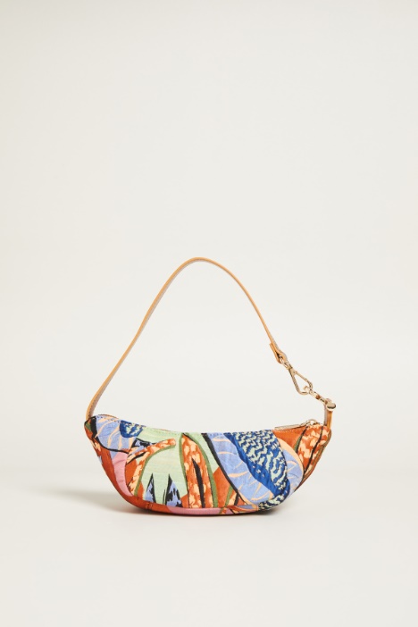 Mini borsa in tessuto jacquard