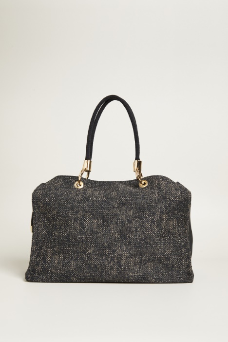 Bauletto effetto bouclè