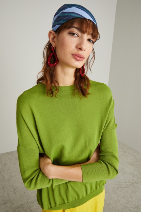 Foulard a triangolo in cotone