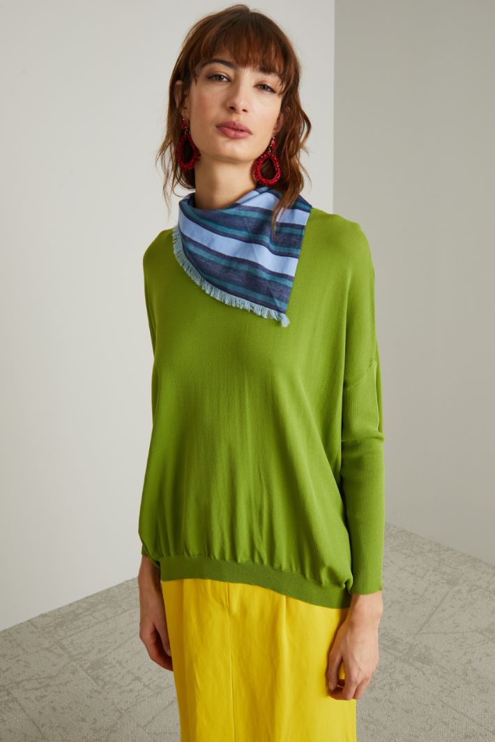 Cotton triangle scarf Intrend