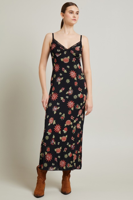 Abito sottoveste stampato