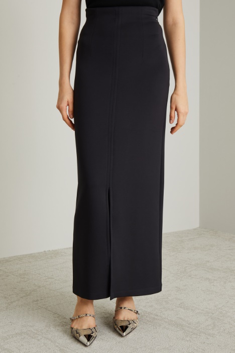 Gonna in jersey compatto