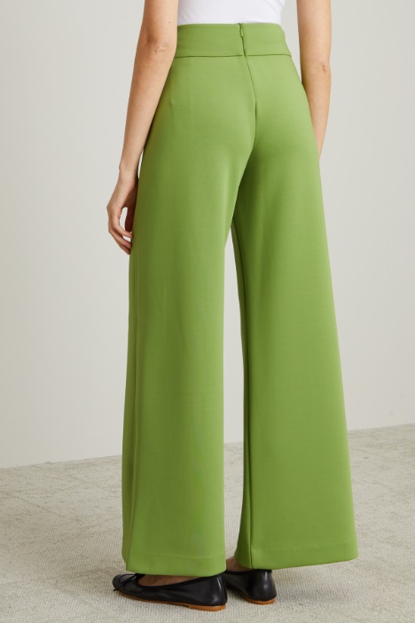 Pantaloni in jersey compatto