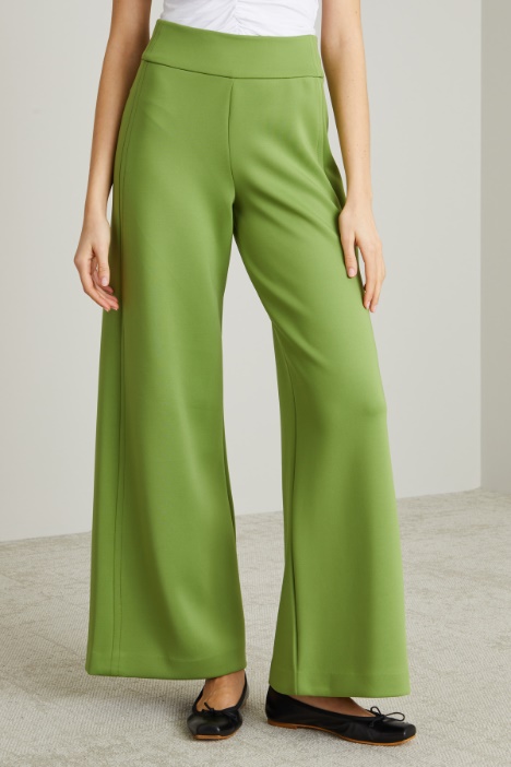 Pantaloni in jersey compatto