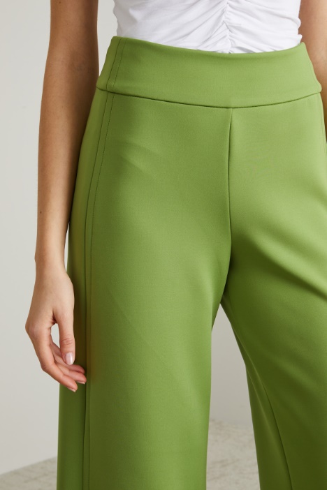 Pantaloni in jersey compatto