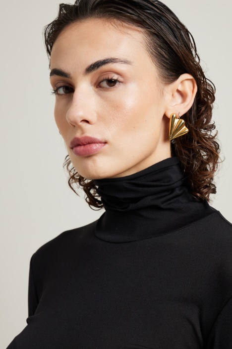 Dolcevita in jersey calza