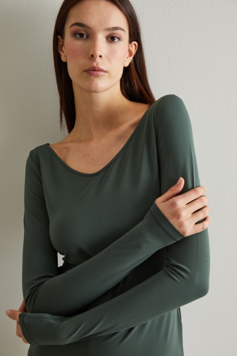 T-shirt a maniche lunghe