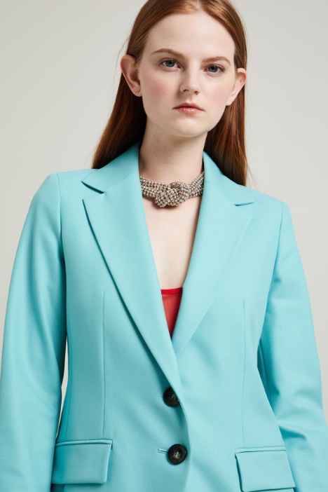 Blazer in levantina gessata