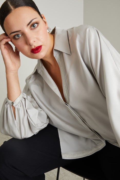 Camicia in pura seta